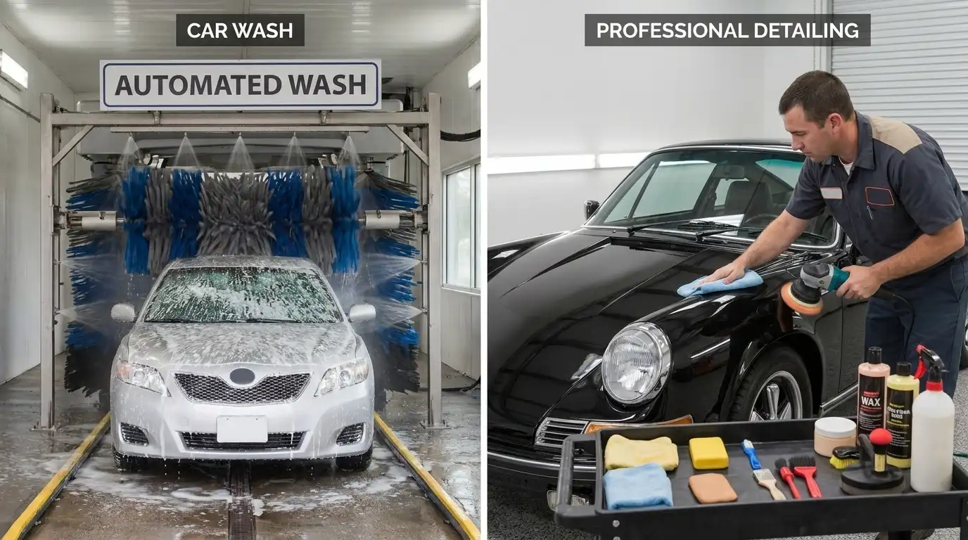 car wash and car detailing