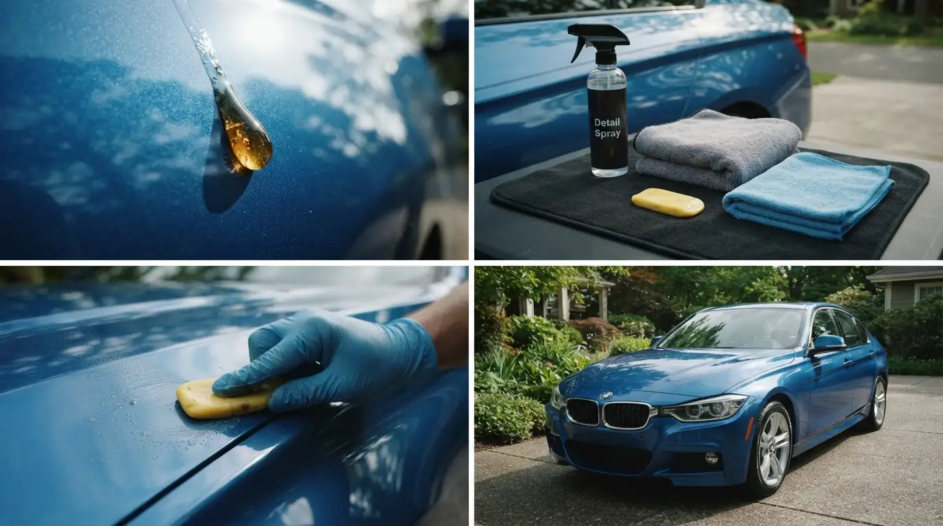 Remove Tree Sap From Your Car