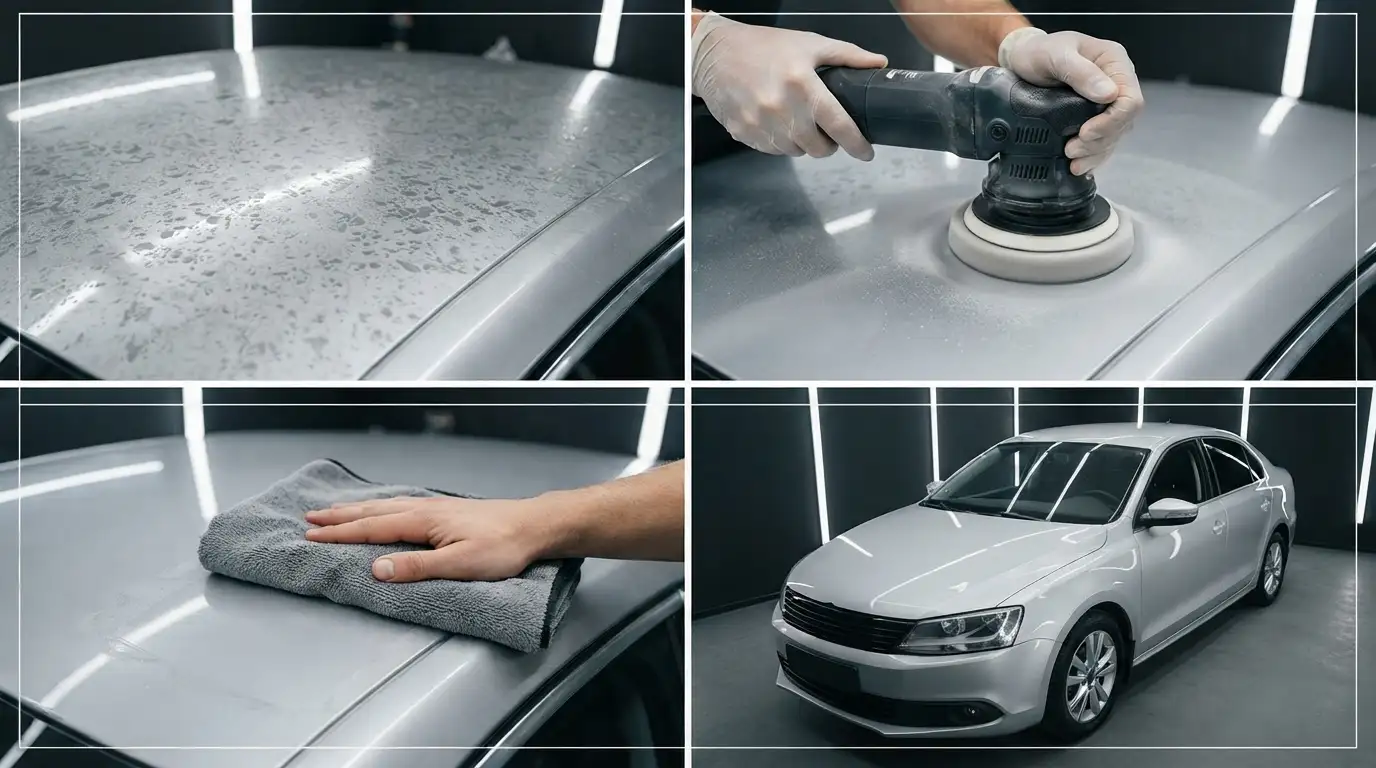 Remove Water Spots From Car Paint